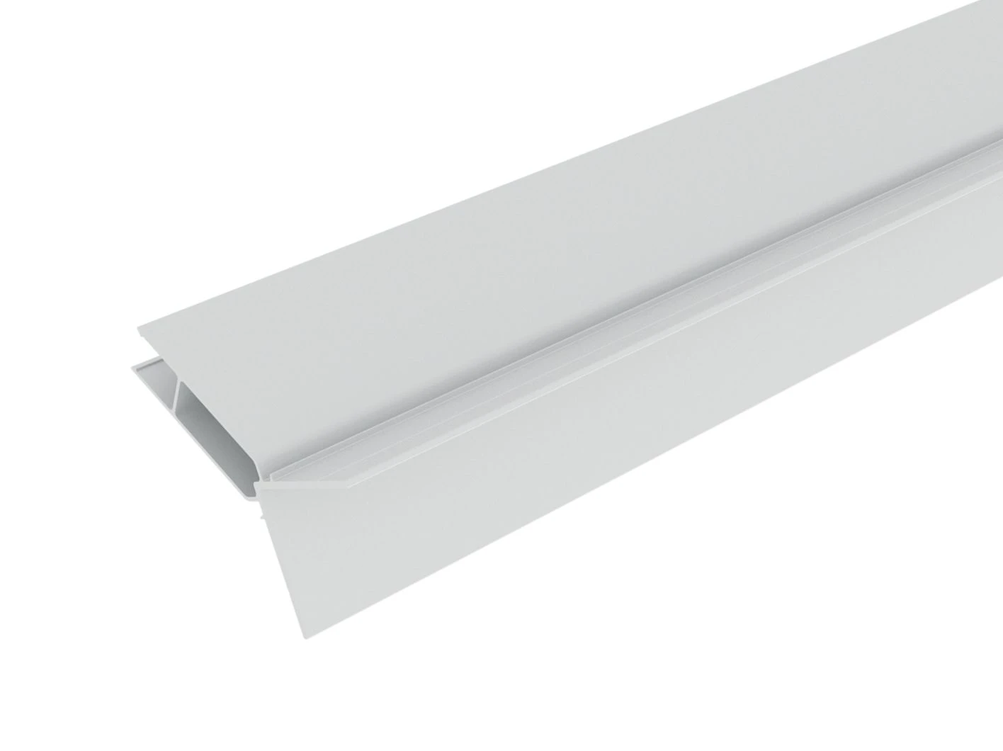 Aluminium Hoekprofiel Donkergrijs 6 x 6 cm - Lengte 300 cm - Afbeelding 2